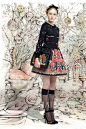 【最新图片】华伦天奴 (Valentino) 年轻副线Red Valentino 2013秋冬女装系列，小女孩在糖果屋里的冒险之旅_图31_海报时尚网图片库