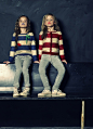 American Outfitters Winter 2012 Interesting to see bold stripes for the winter, its more usual in the summer childrenswear collections