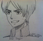 Eren Jaeger Quick Sketch by LoneWolfBeliever