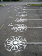 parking lot art. :)