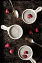 Vanilla Chia Pudding | food art