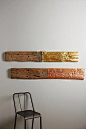 Gilded Grain Wall Sculpture