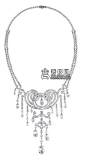 舒淇佩戴的卡地亚高级古董珠宝项链，价值HK$ 12,790,000