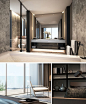 SCDA Mixed-Use Development Sanya, China- Show Villa (Type 1)- Master Bath & Bedroom Details