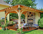 Pergola And Eat Chair Home Design Ideas, Pictures, Remodel and Decor