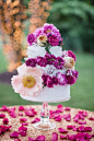 Striking Garden Idea for North Carolina Wedding Shoot : Lauren Jolly Photography calls this fabulous North Carolina wedding shoot “Garden Glam,” and we can see exactly why. Along with florist Simply Elegant Floral Design and stationery designer Bella Jovi