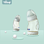 淘气宝贝PPSU奶瓶 新生婴儿用品硅胶奶嘴防胀气防摔企鹅款奶瓶