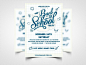 Back to School Party Flyer Template PSD 返校专题宣传单模版 :  