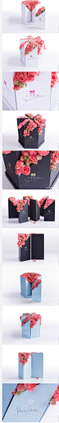 国外鲜花包装设计/鲜花品牌设计/鲜花礼盒包装设计欣赏,鲜花礼盒包装图片，国外鲜花包装设计欣赏，国外包装图-来源于品牌设计网