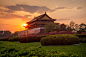 Beijing #14 - Sunset On Forbidden City by Giulio Rosso Chioso on 500px