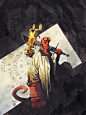 [转载]The <wbr>Art <wbr>of <wbr>Hellboy(地狱男孩-漫画设定）2.....