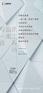 房地产海报精选|地产项目品质海报一览（全能户型、地暖入户、中轴、景观）） : 更新ING