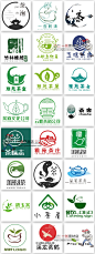 83茶文化茶社休闲茶楼茶叶公司企业店铺品牌LOGO标志设计模板素材-淘宝网