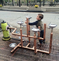 Drinking fountain, Calgary, Canada. Click image to tweet and visit the slowottawa.ca boards >> https://www.pinterest.com/slowottawa/boards