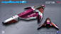 Wipeout HD - Icaras - PlayStation 3 In-game Model, Dean Ashley : My role on WipEout HD was primarily ship artist, seeing the in game assets through from design and creation to their final in-game state.  As well as modelling and texturing, I also assisted