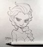 Elsa by Banzchan#冰雪奇缘#