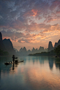 foresity:

Li River Sunrise || Yan Zhang
