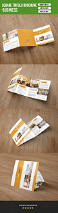 Square Trifold Brochure-Interior Design : - Size: 24×8 in- Pages: Trifold- Resolution: 300 dpi- Color mode: CMYK- Bleed: 0.25 in- Working file: Photoshop cs,Indesign cs5- Files included: Photoshop cs5 (psd), Indesign cs5(indd)  Roboto   Open Sans   Bebas