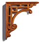 Traditional Style Cast Iron Shelf Bracket - Shelf Brackets - Hardware