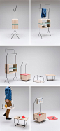 multifunctional furniture for small living spaces by Simone Simonelli: 