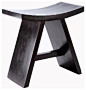 SHOGUN Accent Table - asian - side tables and accent tables - new york - Foreign Affairs Home Decor