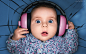 People 1920x1200 blue eyes babies headphones