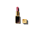 LIP COLOR : TO TOM FORD, THERE IS NO MORE DRAMATIC ACCESSORY THAN A PERFECT LIP. IT IS THE FOCUS OF THE FACE AND IT HAS THE POWER TO DEFINE A WOMAN'S WHOLE LOOK. EACH LIP COLOR IS TOM FORD'S MODERN IDEAL OF AN ESSENTIAL MAKEUP SHADE. RARE AND EXOTIC INGRE