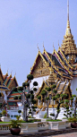 大皇宫，曼谷，泰国 关注时尚 关注搭配 关注@MZ教你完美搭配 #短发# #时尚# #建筑# #美景#