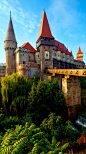 Summer Morning View of Corvin Castle, Hunedoara, Transylvania, Romania    |   Discover Amazing Romania through 44 Spectacular Photos: 