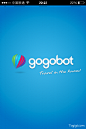 gogobot 旅行APP启动页UI设计