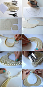 DIY Pearl Collar DIY Projects / UsefulDIY.com