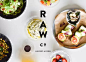 RAW Co冷榨果汁品牌和包装设计