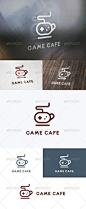 Game Cafe Logo  #GraphicRiver        FEATURES   AI, EPS (CMYK)  PSD (RGB, 100% shapes)  100% customizable  Font: eurofurence  The Line Icons 492      Created: 23September13 GraphicsFilesIncluded: PhotoshopPSD #VectorEPS #AIIllustrator Layered: Yes Minimum