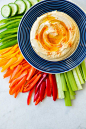 Hummus - this is going to be my go to hummus recipe from now on, it's so good!!!