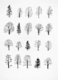 Katie Holten - New York Trees I