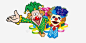 愚人节小丑高清素材 设计图片 免费下载 页面网页 平面电商 创意素材 png素材