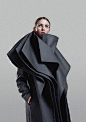Fashion Architecture - three-dimensional layered construction; sculptural fashion; wearable art // Isabella Falkirk