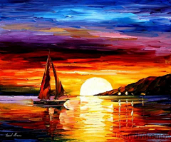 芃荗采集到Leonid Afremov