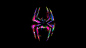 General 7680x4320 Spider-Man: Across the Spider-Verse Spider-Man logo animated movie black background simple background digital art minimalism superhero