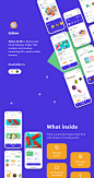 UI Kits : <b>Description</b>
Telow UI Kit is a food delivery iOS app UI Kit to satisfy all your product design nutritional needs. This kit comes packed with 40+ beautifully designed screens and a hearty portion of deliciously responsive compon