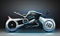 Motorbikes by Frédéric LE SCIELLOUR, via Behance: 