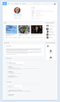 Linkedin Redesign Concepts – Muzli -Design Inspiration : via Muzli design inspiration