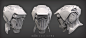 Destiny2 Hunter foetracer exotic helmet, Rosa Lee : Concept by Patrick Bloom