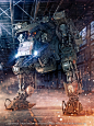 CGTalk - R-10T Mech - 3D World tutorial, Paul Massey (3D)