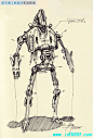 机器人与交通工具类精品草绘搜集---- GOOD  DESIGN人人小站【设计从越界到沟通】QQ群 ：17948258