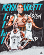 Kevin Garnett | NBA Hall of Famer Poster : Kevin Garnett Hall of Fame Poster