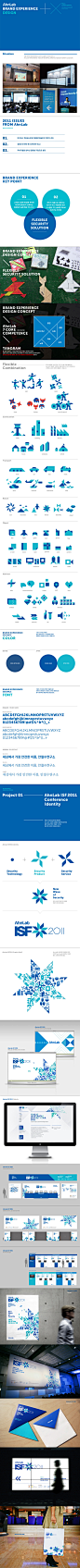 AhnLab Brand eXperience Desgin : We analyzed the company strengths and their management plan to find the brand design solution. Through this process, we drew a brand concept of “Flexible Security Solution” as an action for various security offenses and se