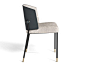 Upholstered fabric chair V242 | Chair by Aston Martin