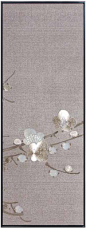 现代新中式装饰画 餐厅客厅沙发背景墙画 古典花卉挂画四条屏竖-淘宝网