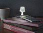 luma - mobile night light, works as a tiny lampshade | Designboom Shop : This tiny lampshade will turn any smartphone into a fun and stylish night light.  Just clip it onto your phone, launch your flashlight, and let there be light!  Exclusively available